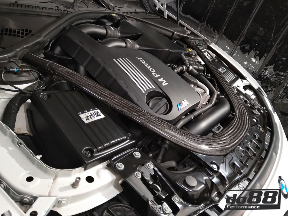BMW F8X M2C M3 M4 Druckrohr, Turbo-Ladeluftkühler