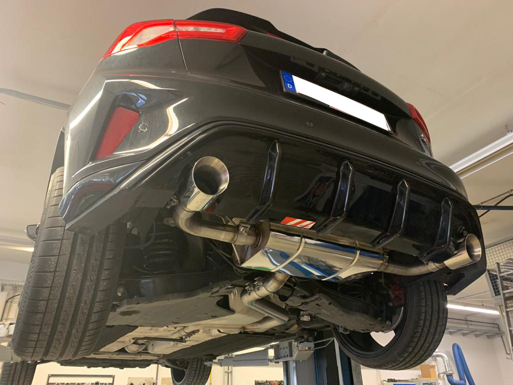 Ford Focus IV ST Endschalldämpfer Ausgang rechts/links ab OPF - 1x100 Typ 25 rechts/links Ford Focus IV ST Endschalldämpfer Ausgang rechts/links ab OPF - 1x100 Typ 25 rechts/links