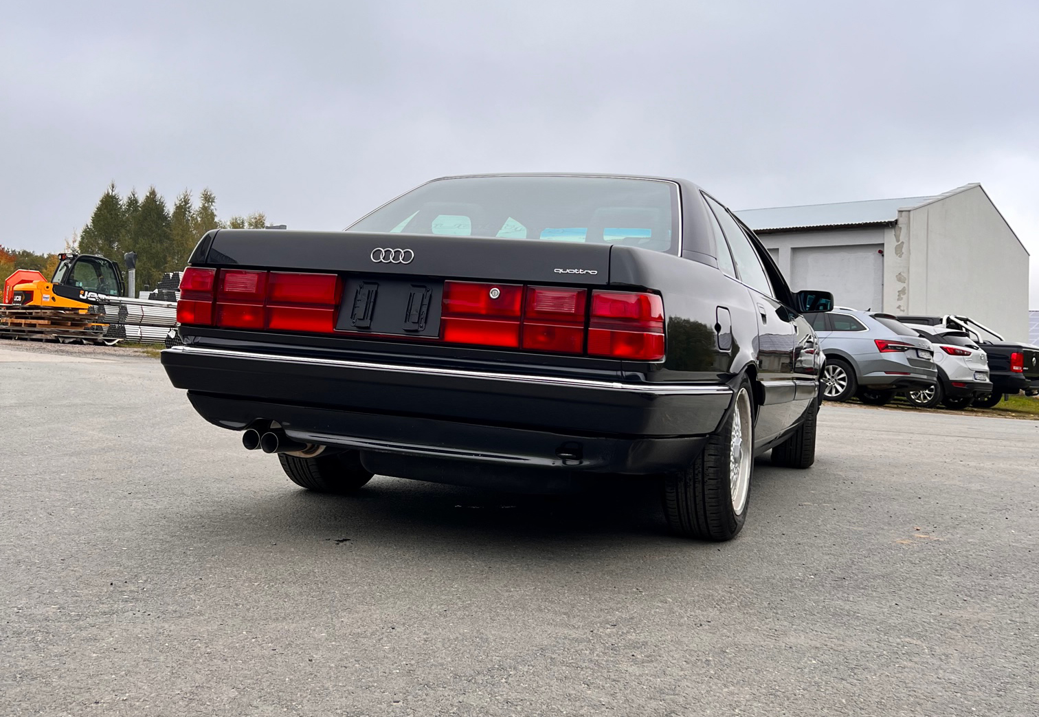 Audi 100 quattro Typ C3/ Audi 200 Typ 44Q Endschalldämpfer - 2x63 Typ 10