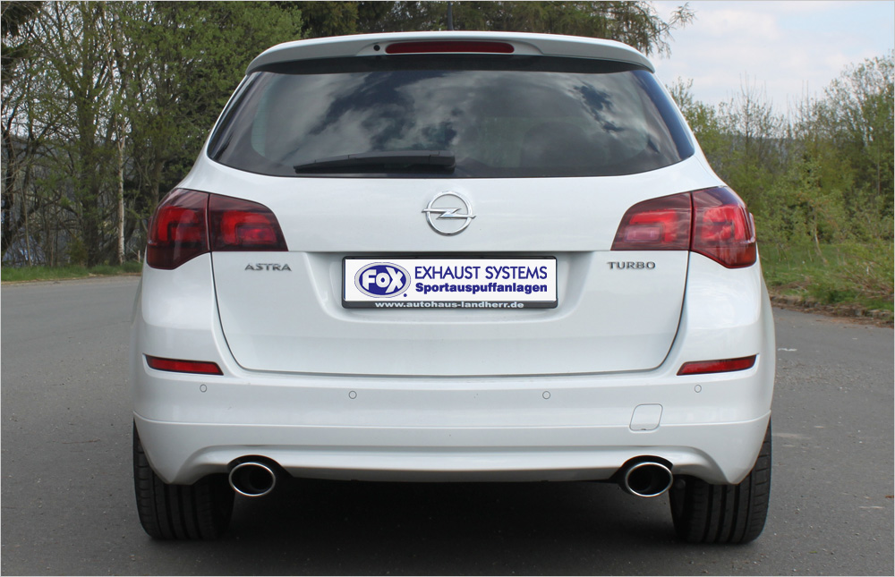 Opel Astra J Sports Tourer 1,6l Endschalldämpfer quer Ausgang rechts/links - 115x85 Typ 32 rechts/links Opel Astra J Sports Tourer 1,4l Endschalldämpfer quer Ausgang rechts/links - 115x85 Typ 32 rechts/links