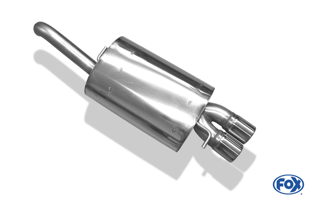 Toyota Corolla E12 - Hatchback - TS Kompressor Endschalldämpfer - 2x80 Typ 13