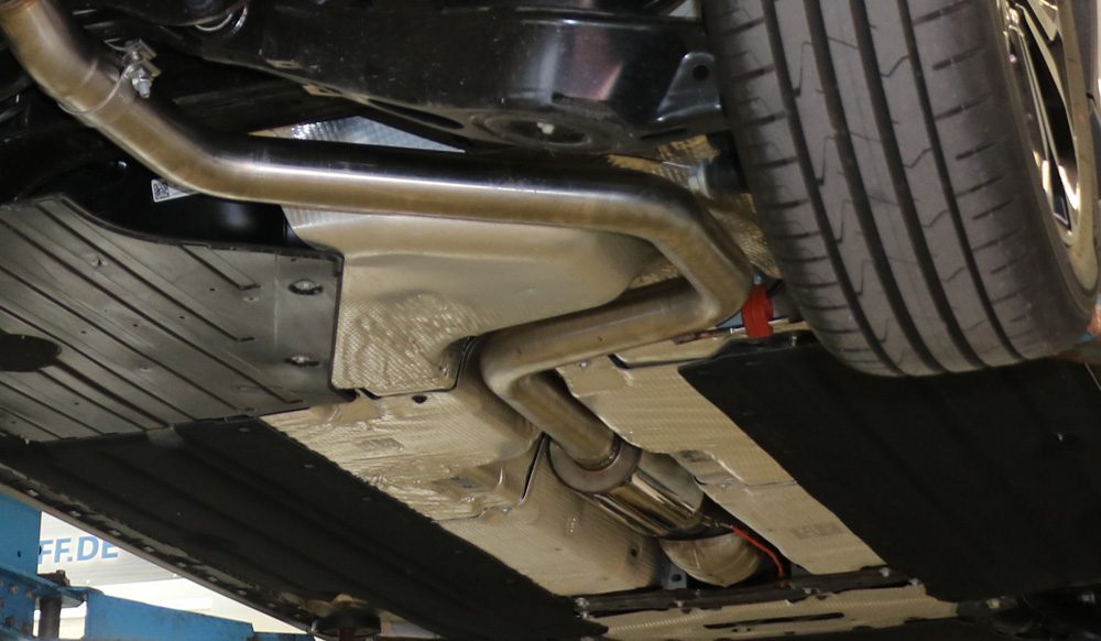 Ford Focus IV Einzelradaufhängung Vorschalldämpfer