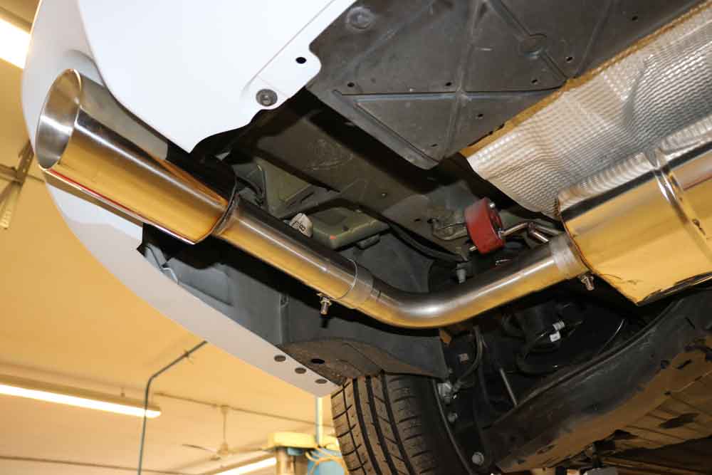 Ford Focus IV Turnier/ Kombi ST-Look Endschalldämpfer Ausgang rechts/links - 1x100 Typ 25 rechts/links für originale ST Stoßstange Ford Focus IV Turnier/ Kombi ST-Look Endschalldämpfer Ausgang rechts/links - 1x100 Typ 25 rechts/links für originale ST Stoßstange