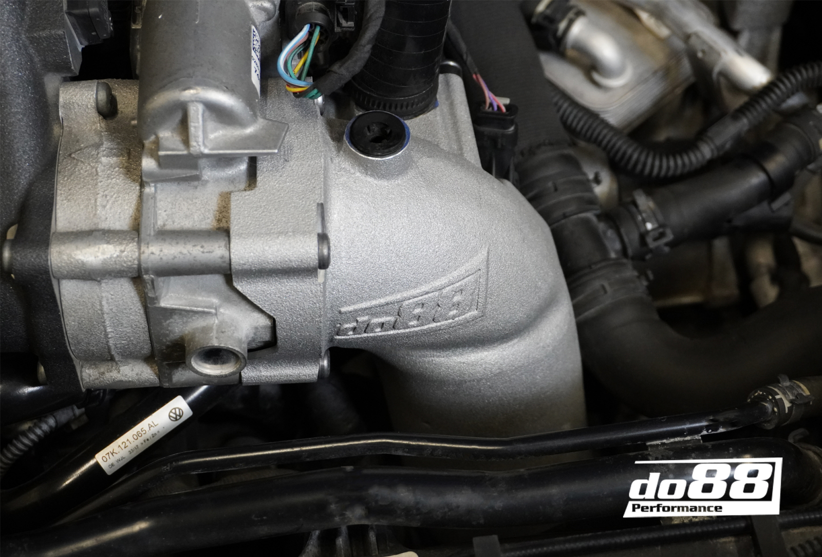 Audi RS3 8V / TTRS 8S Druckrohr, do88 LLK Audi RS3 8V / TTRS 8S Druckrohr, std LLK