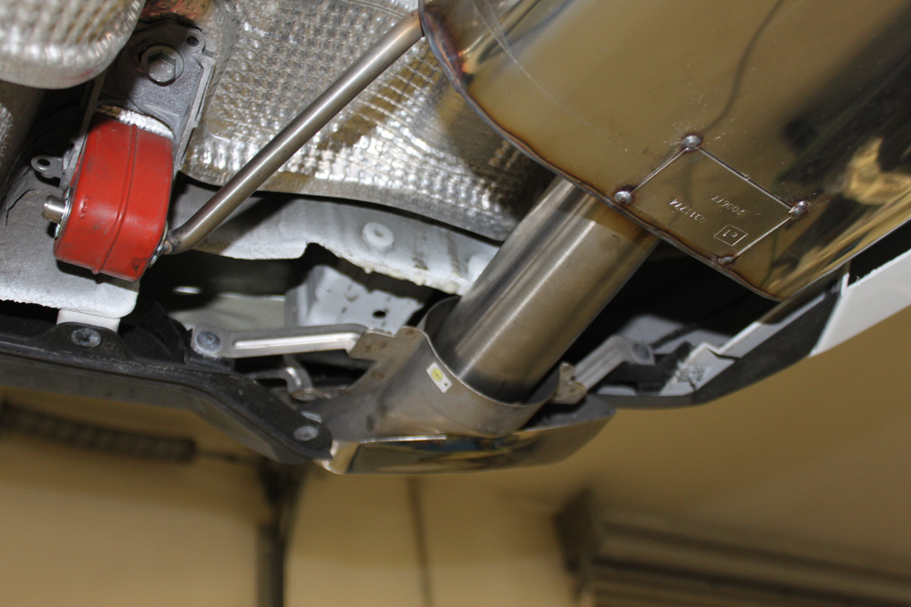 Skoda Octavia 5E RS - TSI mit und ohne OPF Endschalldämpfer rechts/links - Austritt der Endrohre in den originalen Endrohren