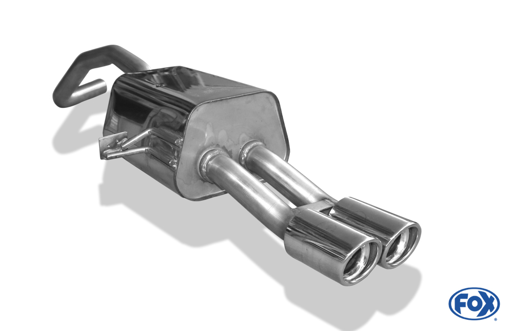 Renault Megane III Schrägheck/ Coupe Endschalldämpfer - 2x80 Typ 17 Renault Megane III Schrägheck/ Coupe Endschalldämpfer - 2x80 Typ 17