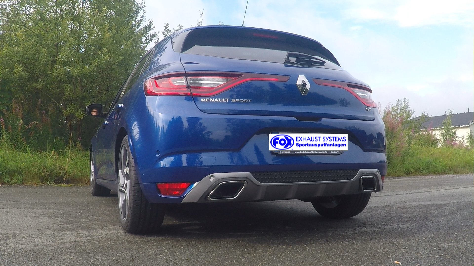 Renault Megane IV GT Endschalldämpfer - 1x50 Typ 10 nicht sichtbar rechts/links Renault Megane IV GT Endschalldämpfer - 1x50 Typ 10 nicht sichtbar rechts/links