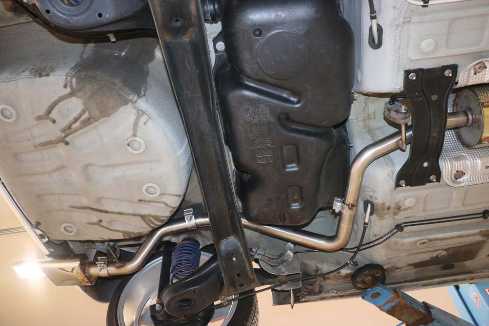 Seat Mii/ Skoda Citigo/ VW UP Endrohrsystem links passend auf originalen oder FOX-Endschalldämpfer - 145x60 Typ 59 links